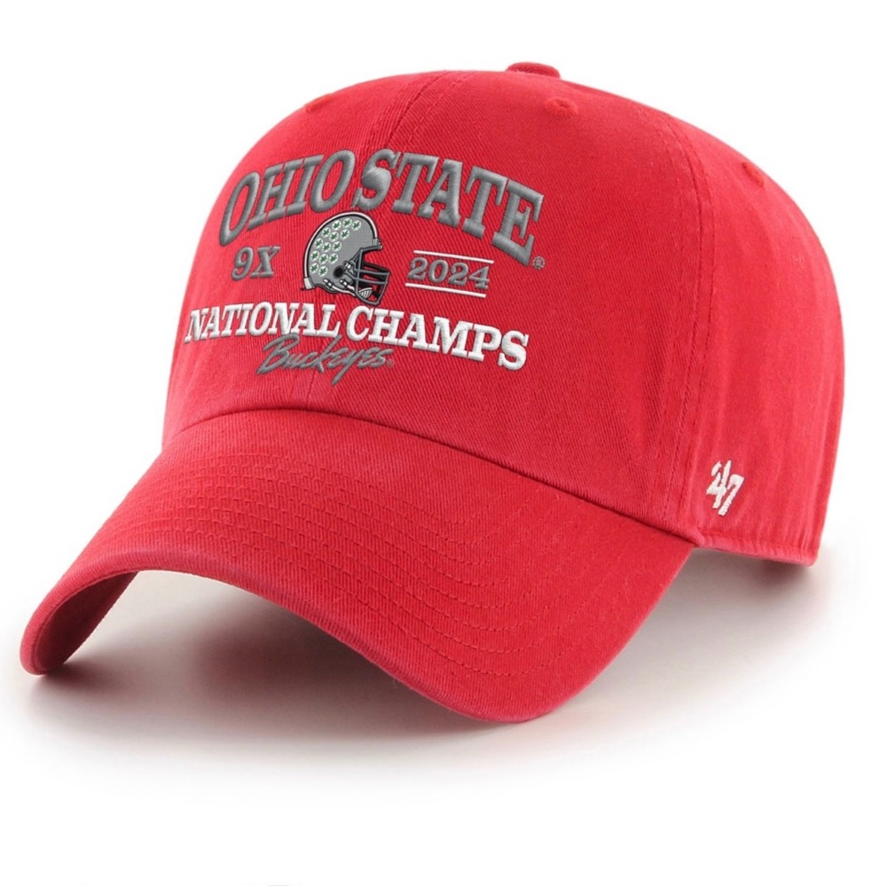 Ohio State Red Baseball Cap